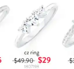 Goldmark cz ring offer