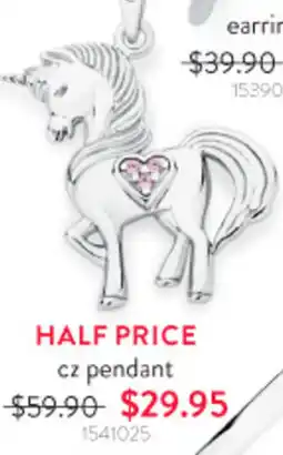 Goldmark cz pendant offer