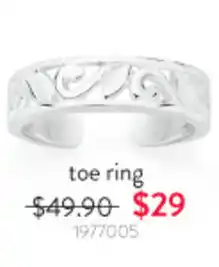 Goldmark toe ring offer
