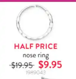 Goldmark nose ring offer