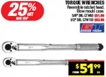 Autopro TORQUE WRENCHES offer