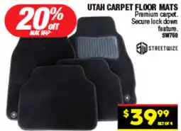 Autopro UTAH CARPET FLOOR MATS offer