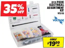 213 PIECE ELECTRICAL ASSORTMENT KIT