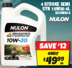 Autobarn 4 STROKE SEMI SYN 10W30 4L offer