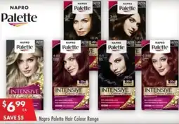 Pharmacy4Less Napro Palette Hair Colour Range offer