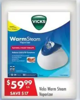 Pharmacy4Less Vicks Warm Steam Vaporizer offer