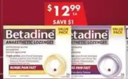 Pharmacy4Less Betadine Sore Throat Lozenges offer