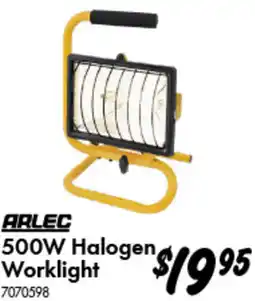 Bunnings ARLEC 500W Halogen Worklight offer