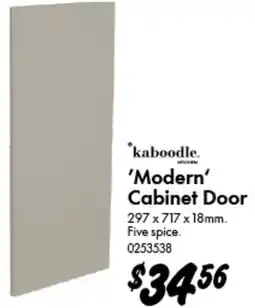 Bunnings 'kaboodle. 'Modern' Cabinet Door offer