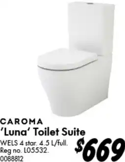 Luna Toilet Suite