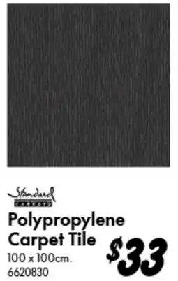 Bunnings Polypropylene Carpet Tile offer