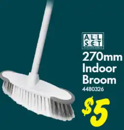 Bunnings 270mm Indoor Broom offer