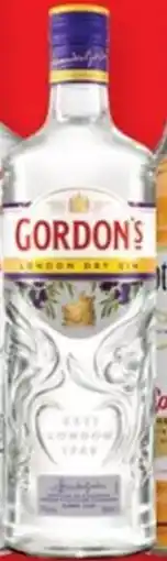Harry Brown GORDON'S LONDON DRY GIN offer