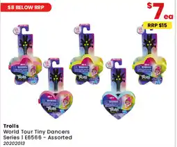 Toymate Trolls World Tour Tiny Dancers Series 1 E6566 - Assorted offer