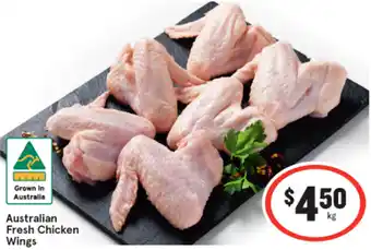 IGA Australian Fresh Chicken Wings offer