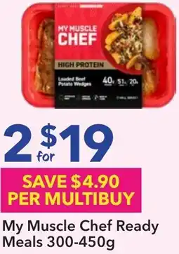 Ritchies My Muscle Chef Ready Meals 300-450g offer