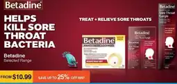 Chempro Betadine Selected Range offer
