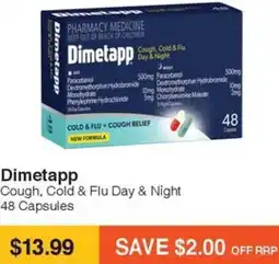 Cough, Cold & Flu Day & Night 48 Capsules