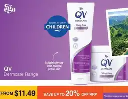 Chempro QV Dermcare Range offer