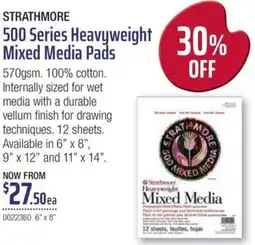500 Series Heavyweight Mixed Media Pads