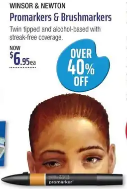 Eckersley's Art & Craft Promarkers & Brushmarkers offer