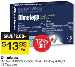Cough, Cold & Flu Day & Night 48 Capsules