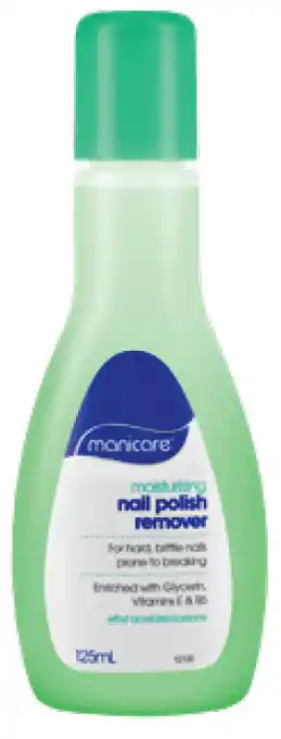 Star Discount Chemist Manicare nail polish remover moisturising 125ml offer