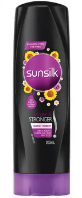 Sunsilk longer & stronger conditioner 200ml