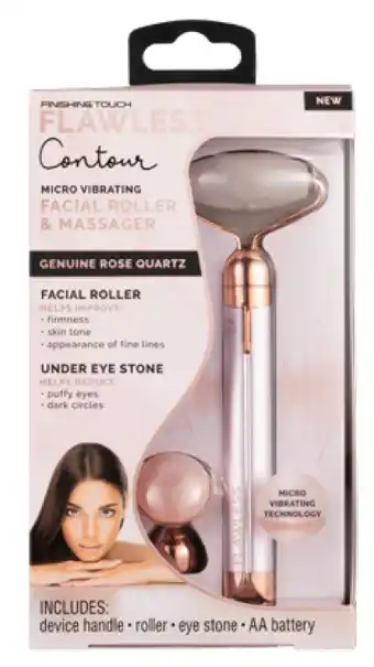 Star Discount Chemist Finishing touch flawless contour micro vibrating facial roller & massager offer