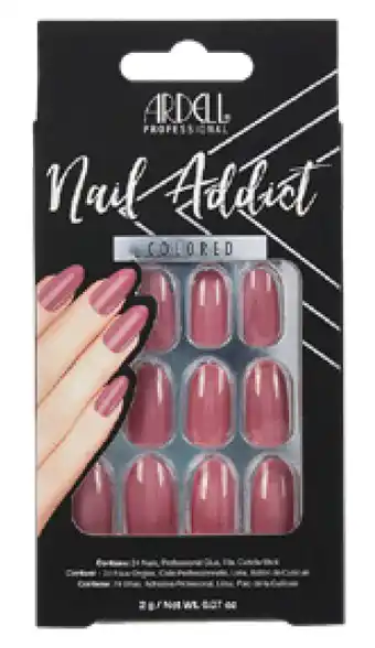 Ardell professional nail addict sweet pink