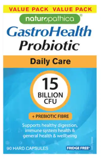 Naturopathica gastrohealth probiotic 90 capsules