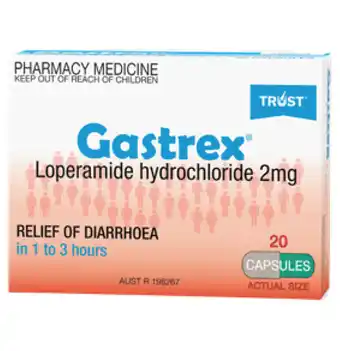 Trust gastrex 20 capsules