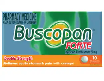 Buscopan forte 10 tablets
