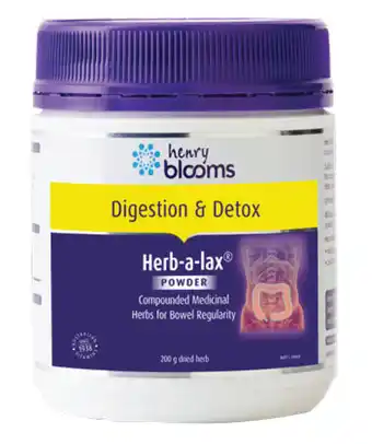 Henry blooms herb-a-lax powder 200g