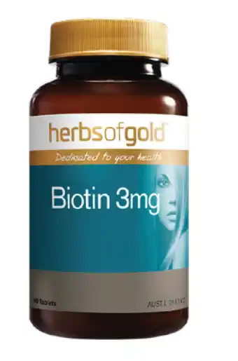 Star Discount Chemist Herbs of gold biotin 3mg 60 tablets offer