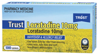 Star Discount Chemist Trust loratadine 10mg 100 tablets offer