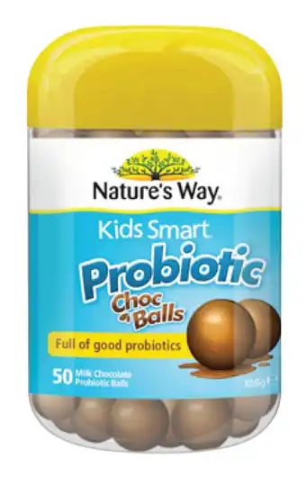 Nature's way kids smart probiotic choc balls 50 probiotic balls