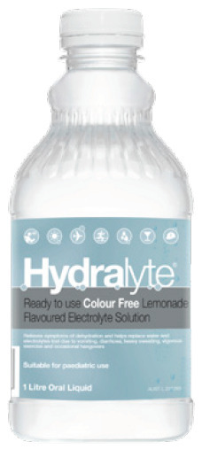 Star Discount Chemist Hydralyte colour free lemonade electrolyte solution ready to use 1l oral liquid offer