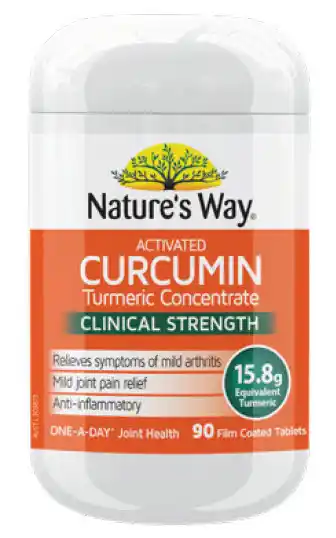 Star Discount Chemist Nature’s way activated curcumin 90 tablets offer