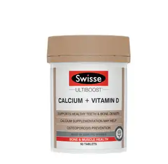Star Discount Chemist Swisse ultiboost calcium + vitamin d 90 tablets offer
