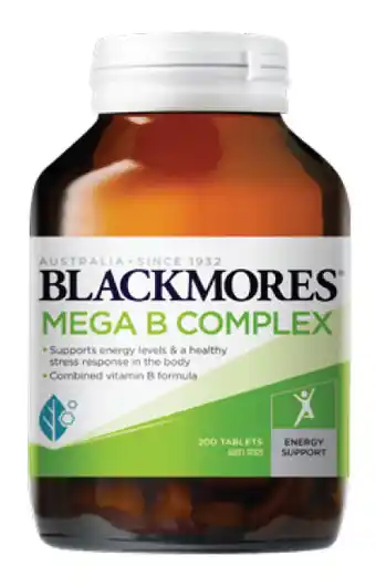 Blackmores mega b complex 200 tablets