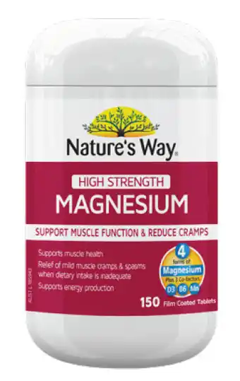 Star Discount Chemist Nature’s way high strength magnesium 150 tablets offer