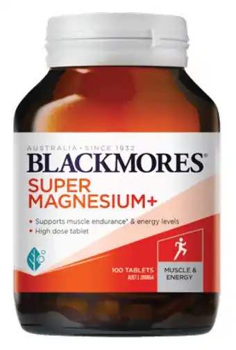 Blackmores super magnesium+ 100 tablets