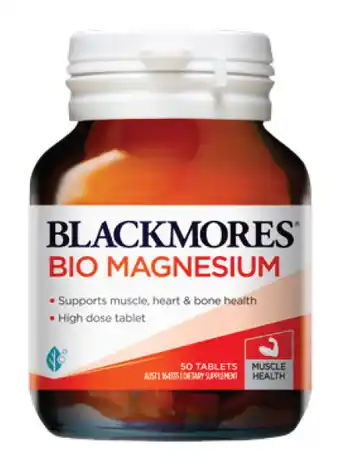 Star Discount Chemist Blackmores bio magnesium 50 tablets offer