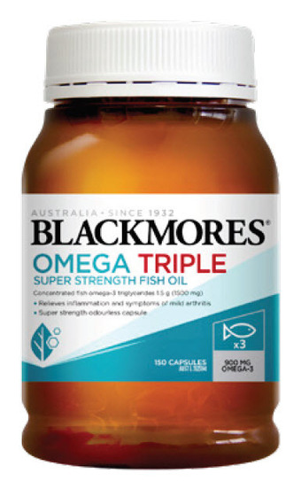 Star Discount Chemist Blackmores omega triple super strength fish oil 150 capsules offer