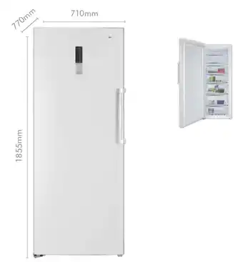 The Good Guys Chiq 380l vertical freezer offer