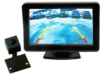 SuperCheap Auto Sca 4.3” mirror mounted reversing camera system offer