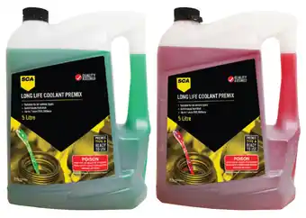 SuperCheap Auto Sca 5l anti-freeze/ anti-boil coolants premix offer
