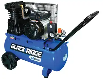 SuperCheap Auto Black ridge 2.5hp belt driven air compressor offer