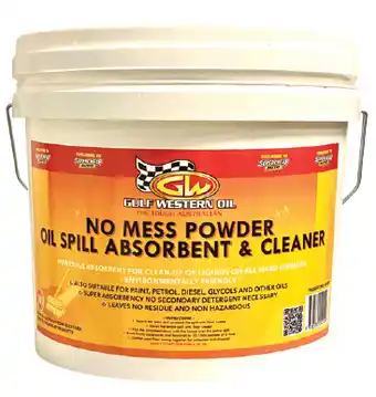 SuperCheap Auto Gulf western absorbent powder no mess oil spill kit offer